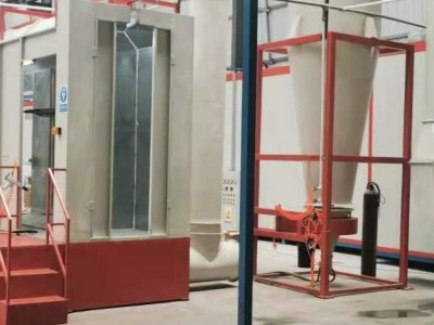 厂家供应静电喷涂生产线 自动喷粉流